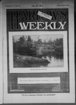 Harlow's Weekly (Oklahoma City, Okla.), Vol. 40, No. 22, Ed. 1 Saturday, June 24, 1933