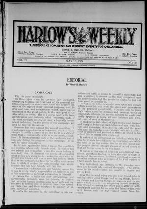 Harlow's Weekly (Oklahoma City, Okla.), Vol. 23, No. 20, Ed. 1 Saturday, May 17, 1924