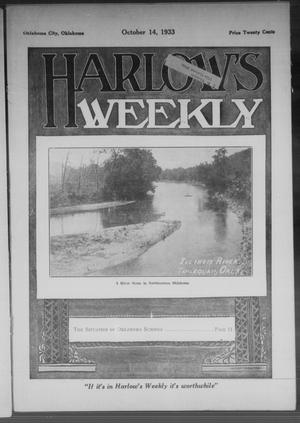 Harlow's Weekly (Oklahoma City, Okla.), Vol. 41, No. 15, Ed. 1 Saturday, October 14, 1933
