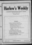 Primary view of Harlow's Weekly (Oklahoma City, Okla.), Vol. 9, No. 20, Ed. 1 Saturday, November 6, 1915
