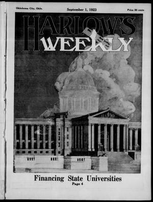 Harlow's Weekly (Oklahoma City, Okla.), Vol. 22, No. 35, Ed. 1 Saturday, September 1, 1923