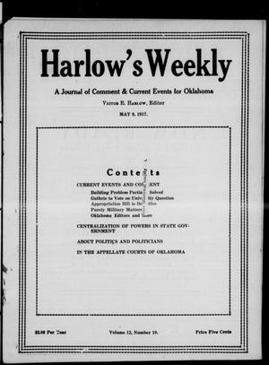 Harlow's Weekly (Oklahoma City, Okla.), Vol. 12, No. 19, Ed. 1 Wednesday, May 9, 1917