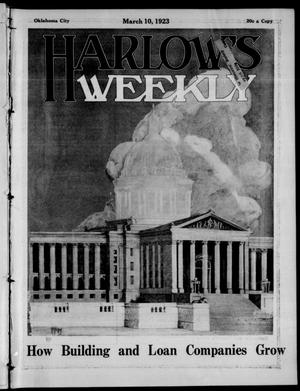 Harlow's Weekly (Oklahoma City, Okla.), Vol. 22, No. 10, Ed. 1 Saturday, March 10, 1923