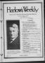 Thumbnail image of item number 1 in: 'Harlow's Weekly (Oklahoma City, Okla.), Vol. 9, No. 5, Ed. 1 Saturday, July 31, 1915'.