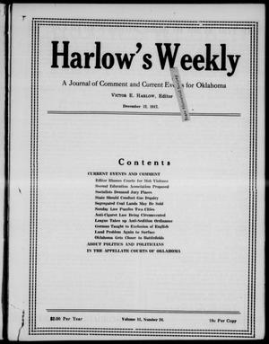 Harlow's Weekly (Oklahoma City, Okla.), Vol. 13, No. 24, Ed. 1 Wednesday, December 12, 1917