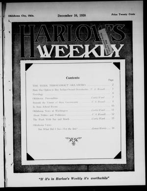 Harlow's Weekly (Oklahoma City, Okla.), Vol. 50, No. 24, Ed. 1 Saturday, December 10, 1938