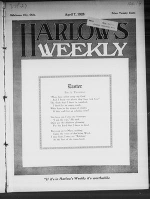 Harlow's Weekly (Oklahoma City, Okla.), Vol. 27, No. 14, Ed. 1 Saturday, April 7, 1928