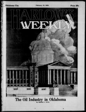 Harlow's Weekly (Oklahoma City, Okla.), Vol. 22, No. 6, Ed. 1 Saturday, February 10, 1923