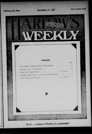 Harlow's Weekly (Oklahoma City, Okla.), Vol. 48, No. 24, Ed. 1 Saturday, December 11, 1937