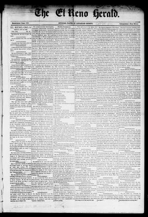 The El Reno Herald. (El Reno, Okla.), Vol. 8, No. 19, Ed. 1 Friday, October 23, 1896
