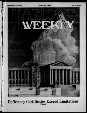 Harlow's Weekly (Oklahoma City, Okla.), Vol. 22, No. 26, Ed. 1 Saturday, June 30, 1923