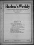 Primary view of Harlow's Weekly (Oklahoma City, Okla.), Vol. 15, No. 18, Ed. 1 Wednesday, October 30, 1918
