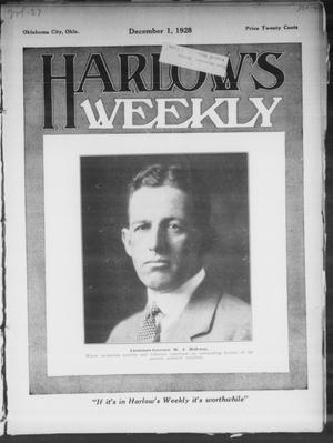 Harlow's Weekly (Oklahoma City, Okla.), Vol. 27, No. 48, Ed. 1 Saturday, December 1, 1928