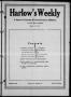 Thumbnail image of item number 1 in: 'Harlow's Weekly (Oklahoma City, Okla.), Vol. 12, No. 11, Ed. 1 Wednesday, March 14, 1917'.