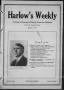 Primary view of Harlow's Weekly (Oklahoma City, Okla.), Vol. 10, No. 1, Ed. 1 Saturday, January 1, 1916
