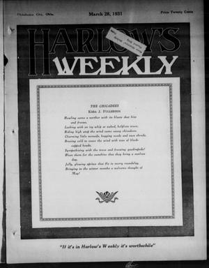 Harlow's Weekly (Oklahoma City, Okla.), Vol. 37, No. 13, Ed. 1 Saturday, March 28, 1931