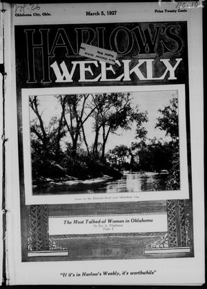 Harlow's Weekly (Oklahoma City, Okla.), Vol. 26, No. 10, Ed. 1 Saturday, March 5, 1927