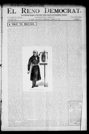 El Reno Democrat. (El Reno, Okla. Terr.), Vol. 8, No. 8, Ed. 1 Thursday, March 18, 1897