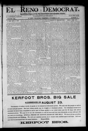 El Reno Democrat. (El Reno, Okla. Terr.), Vol. 8, No. 41, Ed. 1 Thursday, October 28, 1897