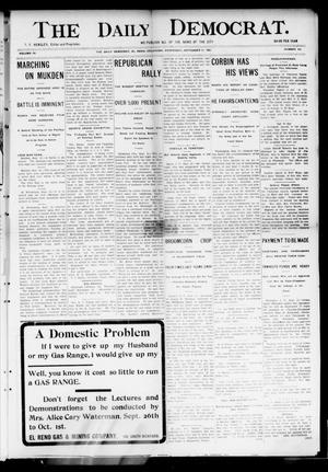 The Daily Democrat. (El Reno, Okla.), Vol. 4, No. 155, Ed. 1 Wednesday, September 21, 1904