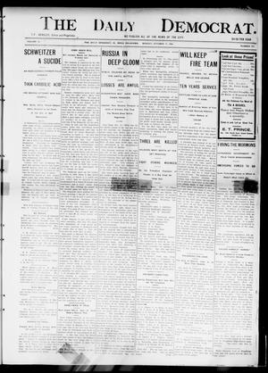 The Daily Democrat. (El Reno, Okla.), Vol. 4, No. 177, Ed. 1 Monday, October 17, 1904