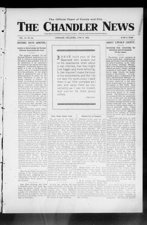 The Chandler News (Chandler, Okla.), Vol. 14, No. 36, Ed. 1 Thursday, June 8, 1905