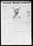 Thumbnail image of item number 1 in: 'Calumet Weekly Criterion (Calumet, Okla.), Vol. 2, No. 16, Ed. 1 Saturday, November 6, 1909'.