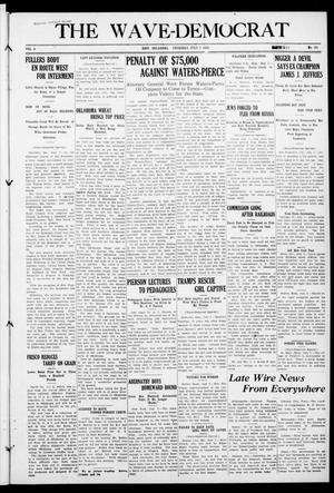 Primary view of object titled 'The Wave-Democrat (Enid, Okla), Vol. 1, No. 121, Ed. 1 Thursday, July 7, 1910'.