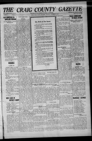 The Craig County Gazette (Vinita, Oklahoma), Vol. 25, No. 24, Ed. 1 Thursday, December 23, 1926