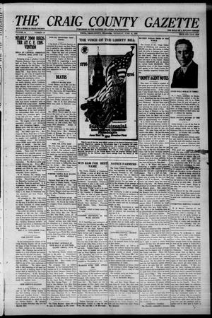 The Craig County Gazette (Vinita, Oklahoma), Vol. 24, No. 50, Ed. 1 Thursday, June 24, 1926