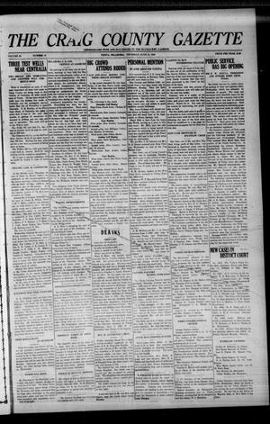 The Craig County Gazette (Vinita, Oklahoma), Vol. 23, No. 49, Ed. 1 Thursday, June 18, 1925