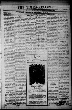 The Times-Record (Blackwell, Okla.), Vol. 30, No. 47, Ed. 1 Thursday, July 26, 1923