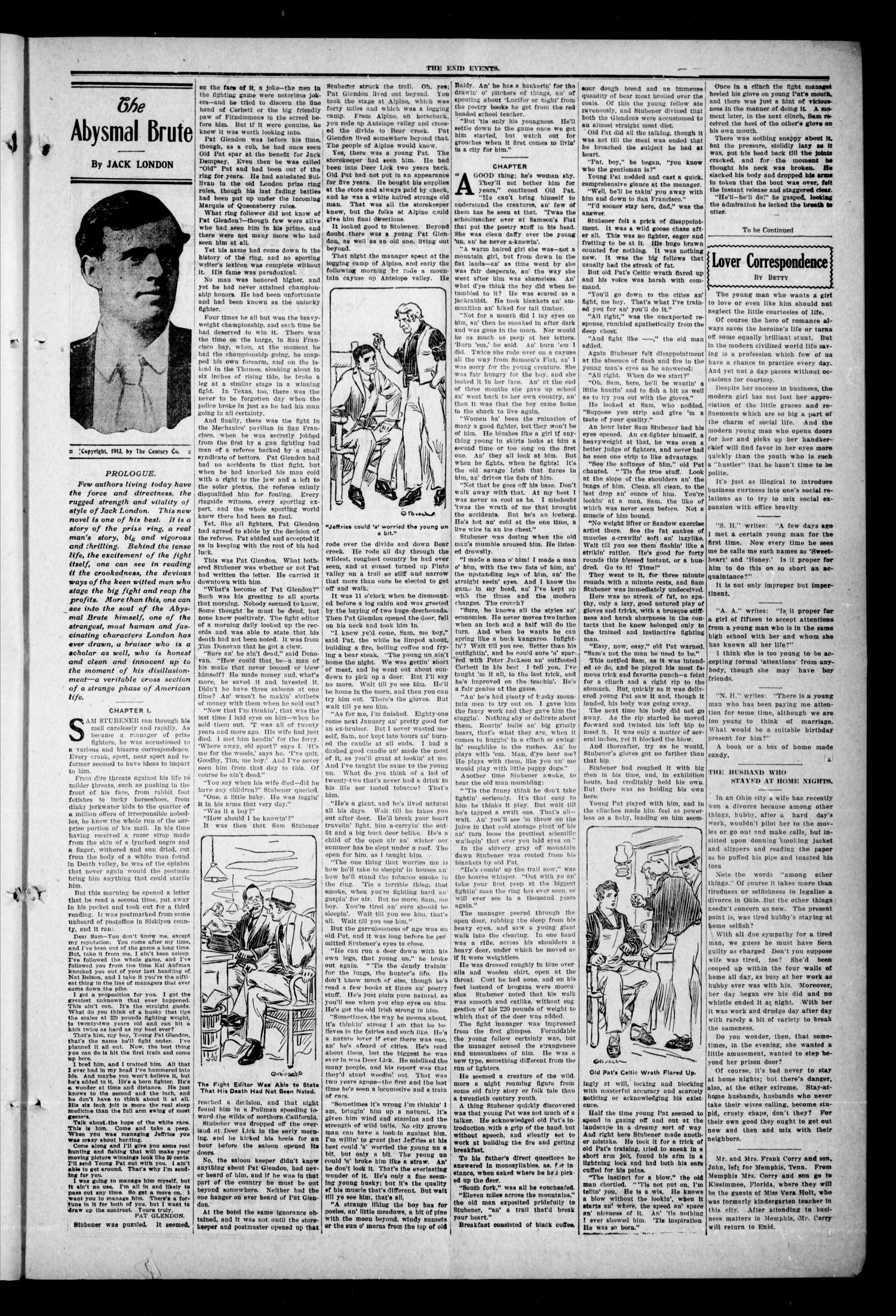The Enid Events. (Enid, Okla.), Vol. 21, No. 20, Ed. 1 Thursday, February 26, 1914
                                                
                                                    [Sequence #]: 3 of 8
                                                