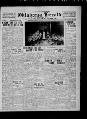 Oklahoma Herald (Muskogee, Okla.), Vol. 2, No. 2, Ed. 1 Tuesday, October 3, 1922
