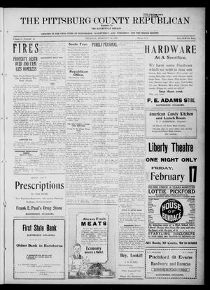 The Pittsburg County Republican (Hartshorne, Okla.), Vol. 3, No. 44, Ed. 1 Thursday, February 16, 1922