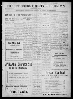 The Pittsburg County Republican (Hartshorne, Okla.), Vol. 3, No. 40, Ed. 1 Thursday, January 5, 1922