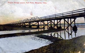 Bridge over the Arkansas River Salt Fork