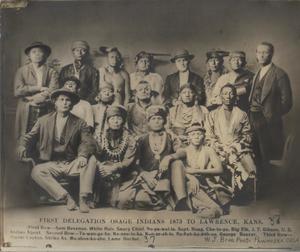 Osage Indian Delegation
