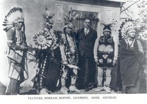 Tsa-To-Ke, Hokeah, Mopope, Jacobson, Asah, and Auchiah