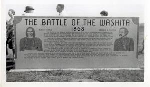 Battle of Washita Monument
