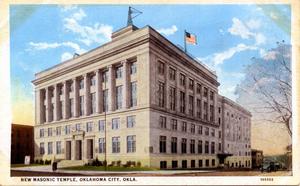 Primary view of object titled 'New Masonic Temple'.