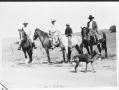 Photograph: Burgess men on horseback