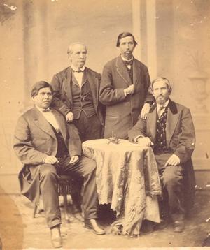 Primary view of Choctaw Treaty Delegation Members