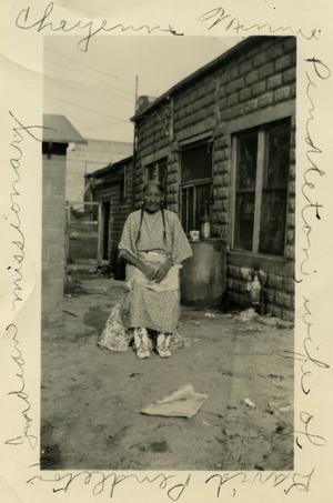 Cheyenne Minnie Pendleton, wife of David Pendleton, Indian Missionary