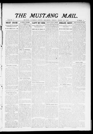 The Mustang Mail. (Mustang, Okla.), Vol. 1, No. 5, Ed. 1 Friday, March 28, 1902