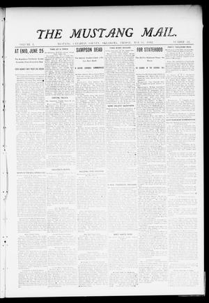 The Mustang Mail. (Mustang, Okla.), Vol. 1, No. 12, Ed. 1 Friday, May 16, 1902