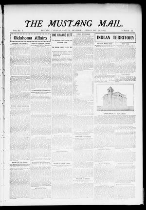 The Mustang Mail. (Mustang, Okla.), Vol. 1, No. 44, Ed. 1 Friday, December 26, 1902