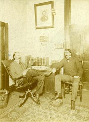 Primary view of object titled 'Robert Harold Huston and Edwin Huston'.