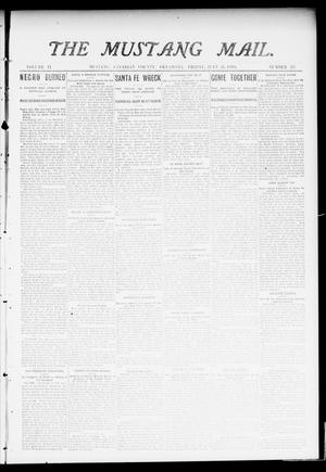 The Mustang Mail. (Mustang, Okla.), Vol. 2, No. 23, Ed. 1 Friday, July 31, 1903
