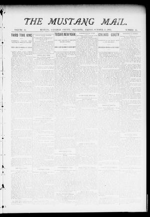 The Mustang Mail. (Mustang, Okla.), Vol. 2, No. 35, Ed. 1 Friday, October 23, 1903